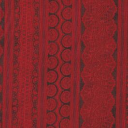 Holiday Magic Pattern Stripe in Red