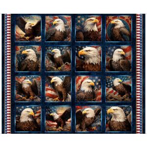 1776 Eagle Patch Panel in Navy