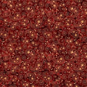 1776 Paisley & Stars in Brick