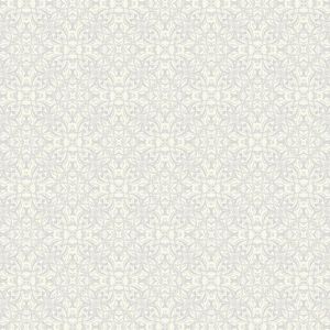 A Botanical Season Lace Medallion in Light Grey
