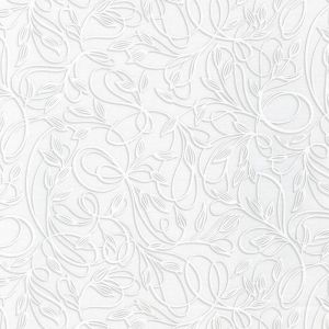 Alabaster Foliage Swirls in Winter