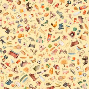 All Indiana Shop Hop 2026 Indiana Icons in Butter