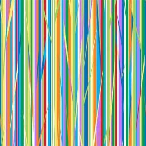 Amazing Alphabet Stripe in Multicolor