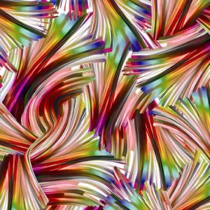 Artworks XX Packed Abstract Toss in Reds