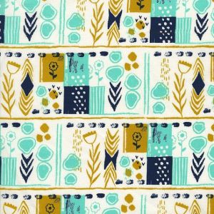 August Garden Field in Aqua