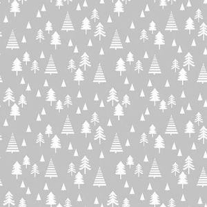Be Wild Gray Small Pine Trees