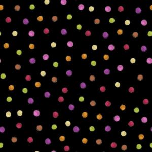 Be an Angel Tea Dot in Black