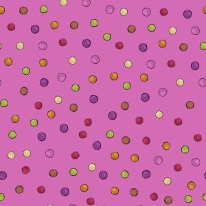 Be an Angel Tea Dot in Hot Pink