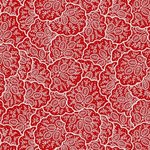 Beatrice Fronds in Red