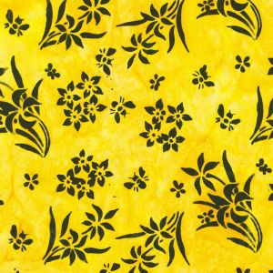 Bees and Flowers Batik Bees  Flowers in Bumble Bee