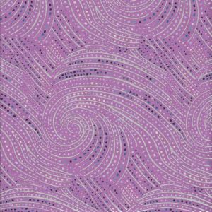 Bellissima Silver Scrolls on Orchid