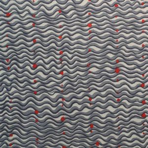Brazilia Wave in Indigo