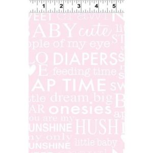 Brother Sister Pink Words