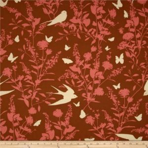 Bungalow Rayon Swallow Study in Chestnut