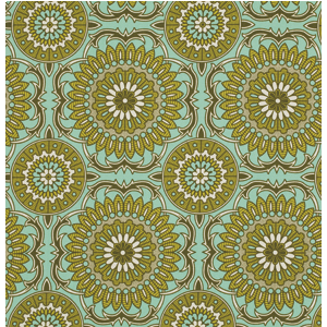 Bungalow Sateen Doily in Forest