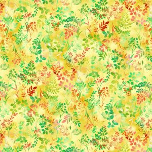 Butterfly Bliss Small Wildflowers Allover in Yellows