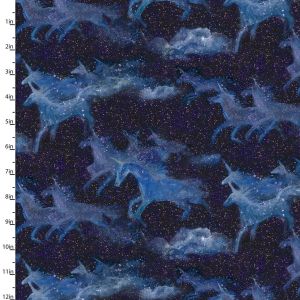 Celestial Journey Night Flight Purple