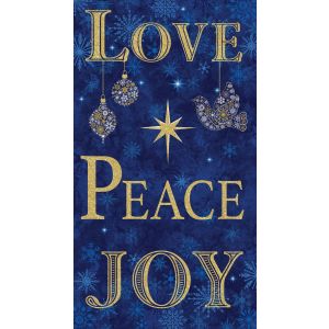 Christmas Joy Love Peace Joy Panel