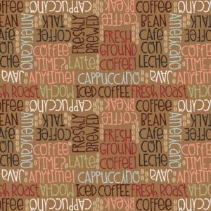 Coffee Is The Answer Coffee Words in Browns