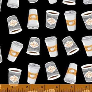 Coffee Shop Black Cups