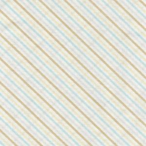Cotton Tale Diagonal Stripes on White