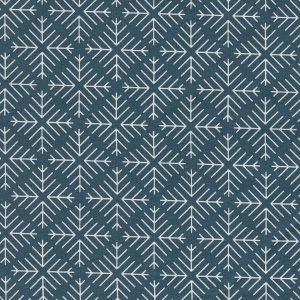 Curiosities Caught Snowflakes in Navy