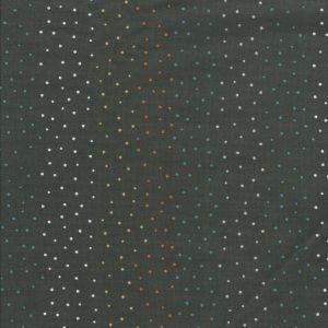 Cute Critters Multicolor Dots on Black