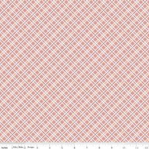 Daybreak on the Prairie Plaid in Rose
