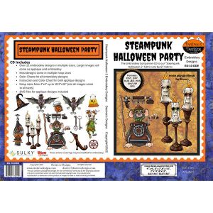 Desirees Designs Steampunk Halloween Party Embroidery Designs CD