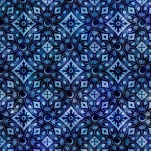 Dragon Quest Dungeon Medallions in Blues