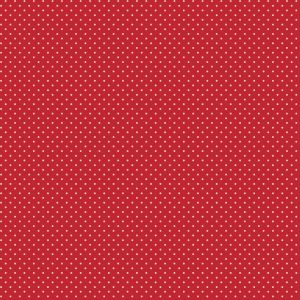 Evergreen Bows Tiny Dots in Red