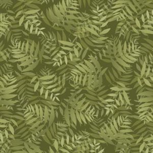 Fablewood Foliage in Green