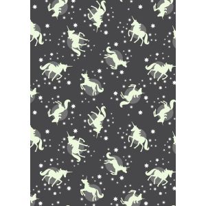 Fairy Nights Black Unicorn Spots Glow In The Dark