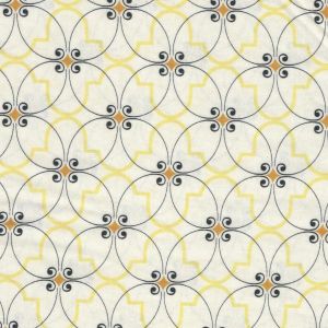 Felicity Large Quatrefoil in White