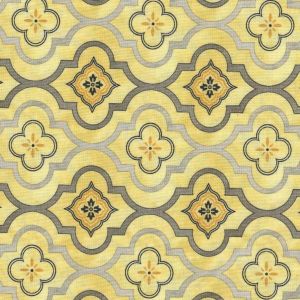 Felicity Quatrefoil in Yellow