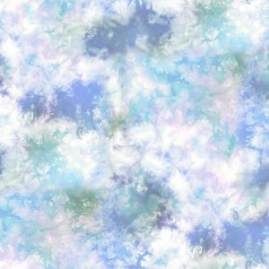 Fire and Ice Tie-Dye in Blue