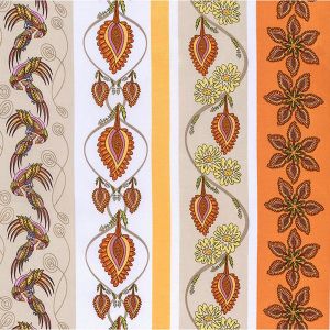 Flock Together Decorative Stripe in Traditional