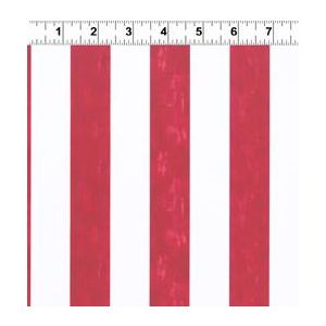 Flowering Around Stripes in Red