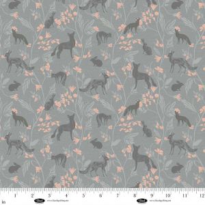 Forest Memoirs Animals & Flowers in Slate