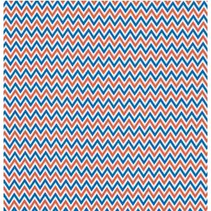 Fox Playground Chevron in Orange