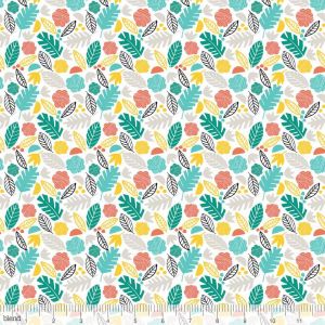 Funanimals Blue Palm Leaves