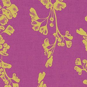 Geishas  Ginkgos Sakura in Raspberry 