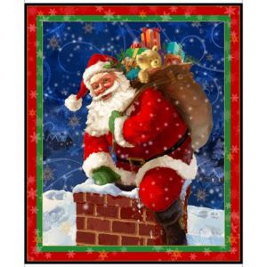 Gifts From Santa Santa Panel