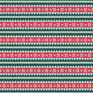Gnome Noel Green Stripes