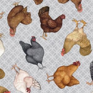 Greener Pastures Gray Chickens