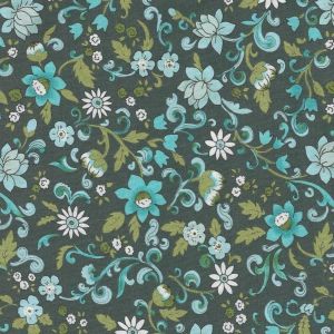 Gypsy Allover Floral in Dark Gray