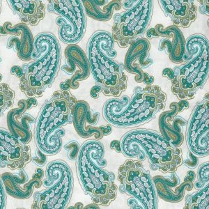Gypsy Paisley in White