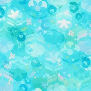 Happy Place Sky Tonal Flowers