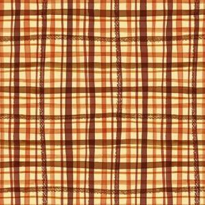 Harvest Farm Autumn Plaid in Rust
