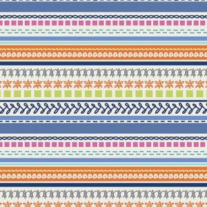 Indigo & Aster White Maximal Broderie Cool